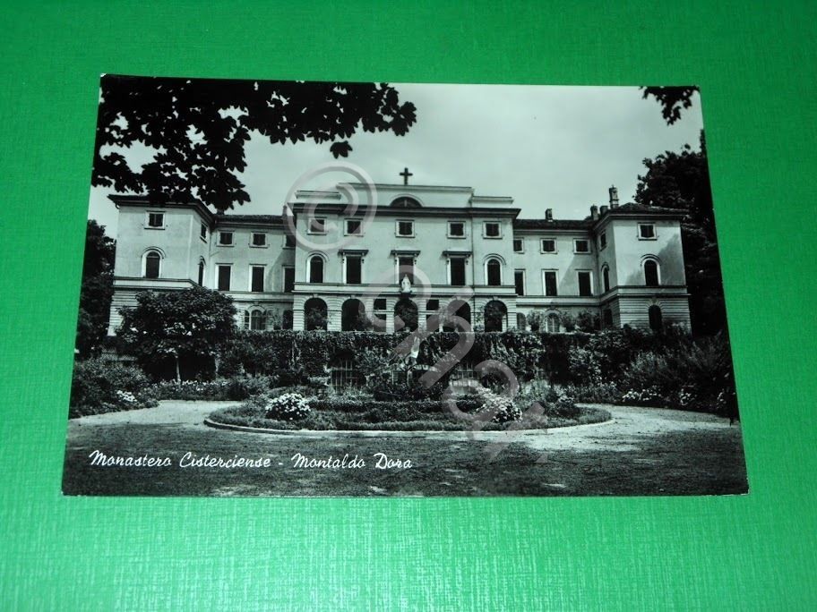 Cartolina Montalto Dora - Monastero Cistercense 1960 ca