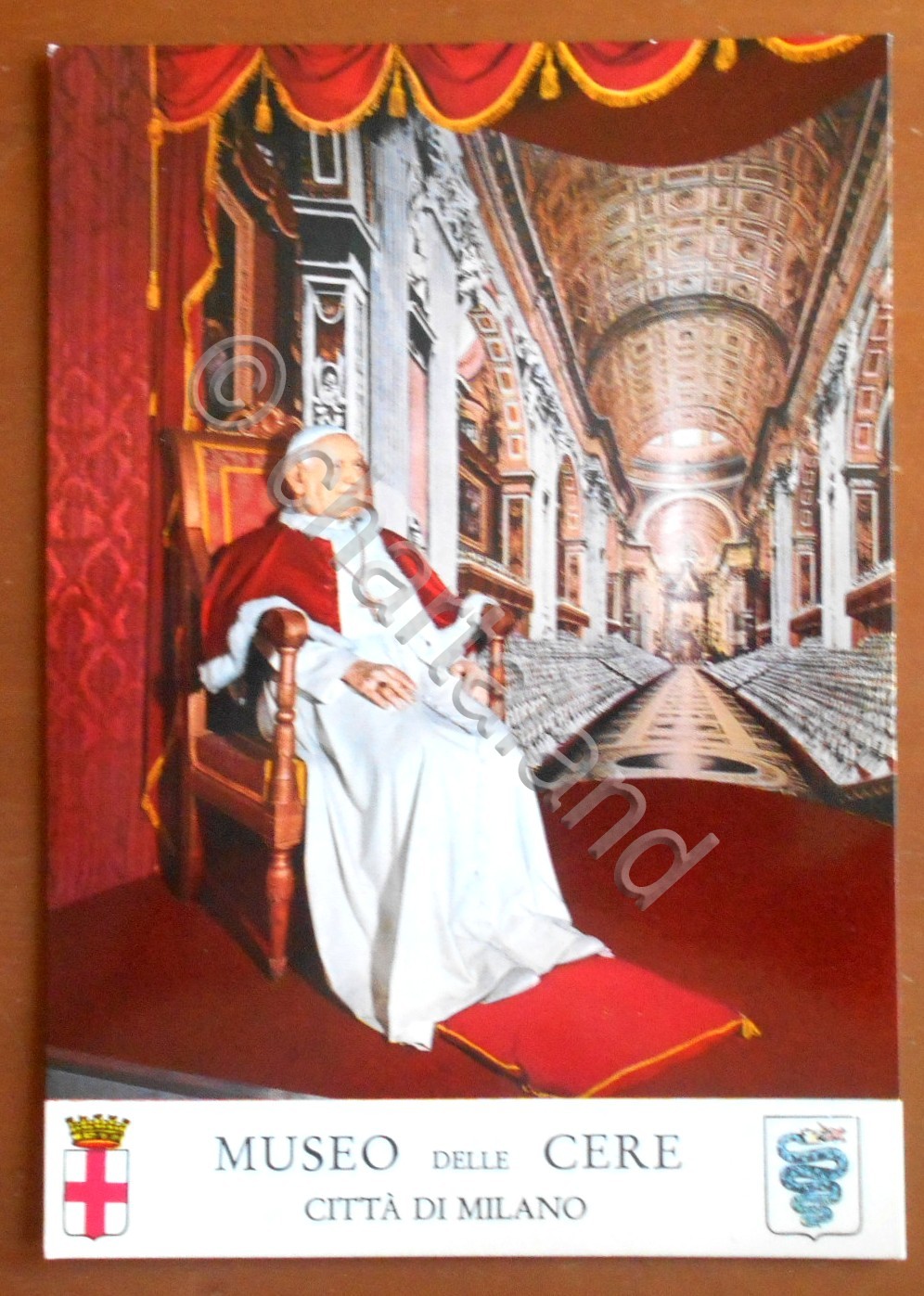Cartolina Museo delle Cere - Papa Giovanni XXIII - 1970 …