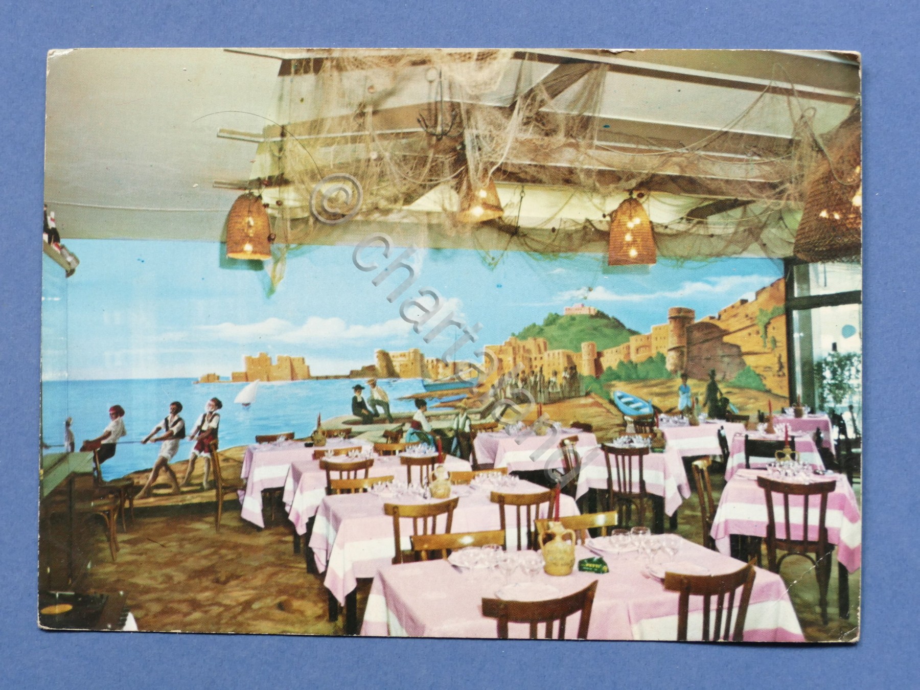 Cartolina Napoli - Ristorante Zi' Teresa - 1972