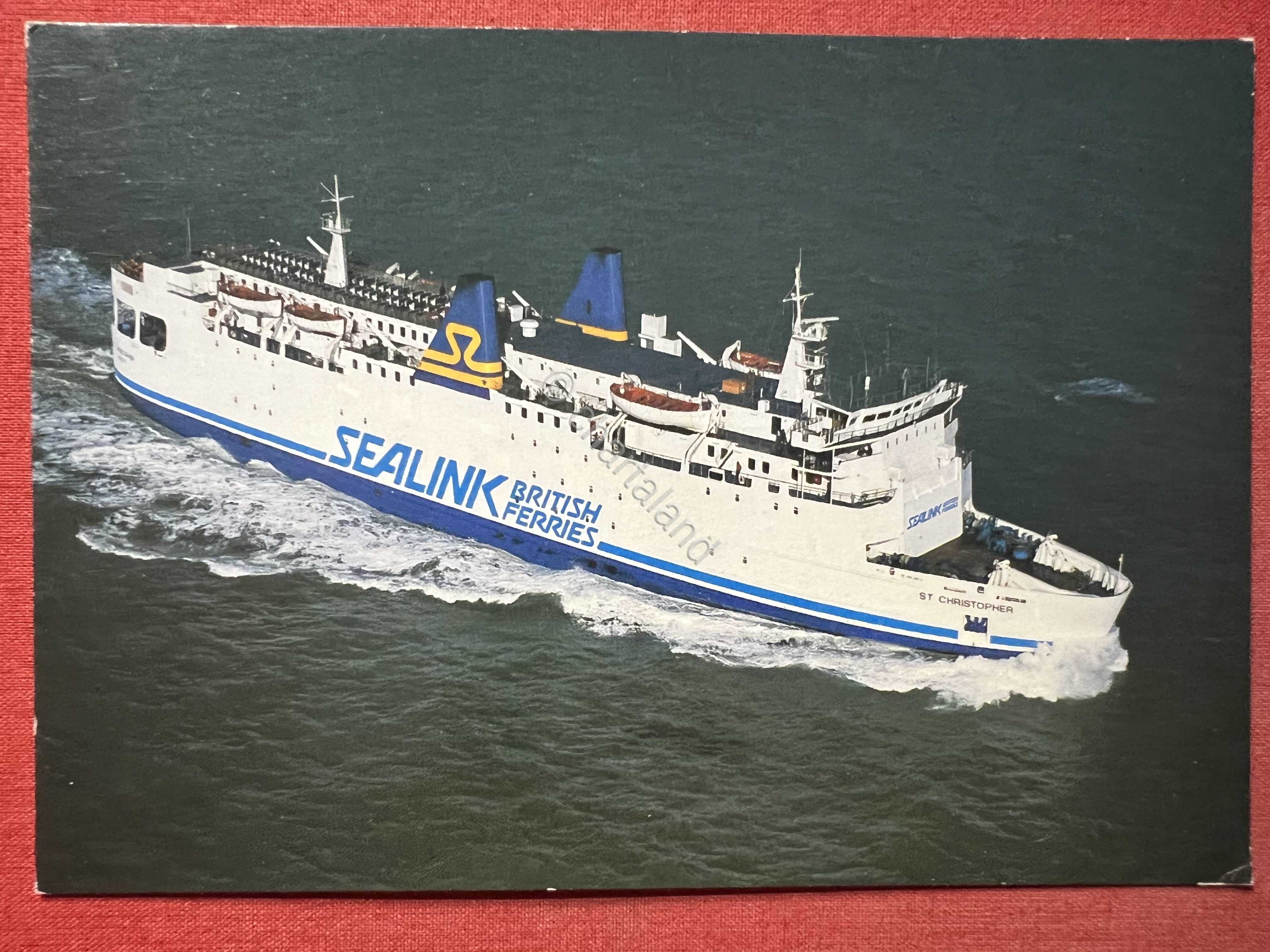 Cartolina Navi - Sealink British Ferries - M. V. St. …