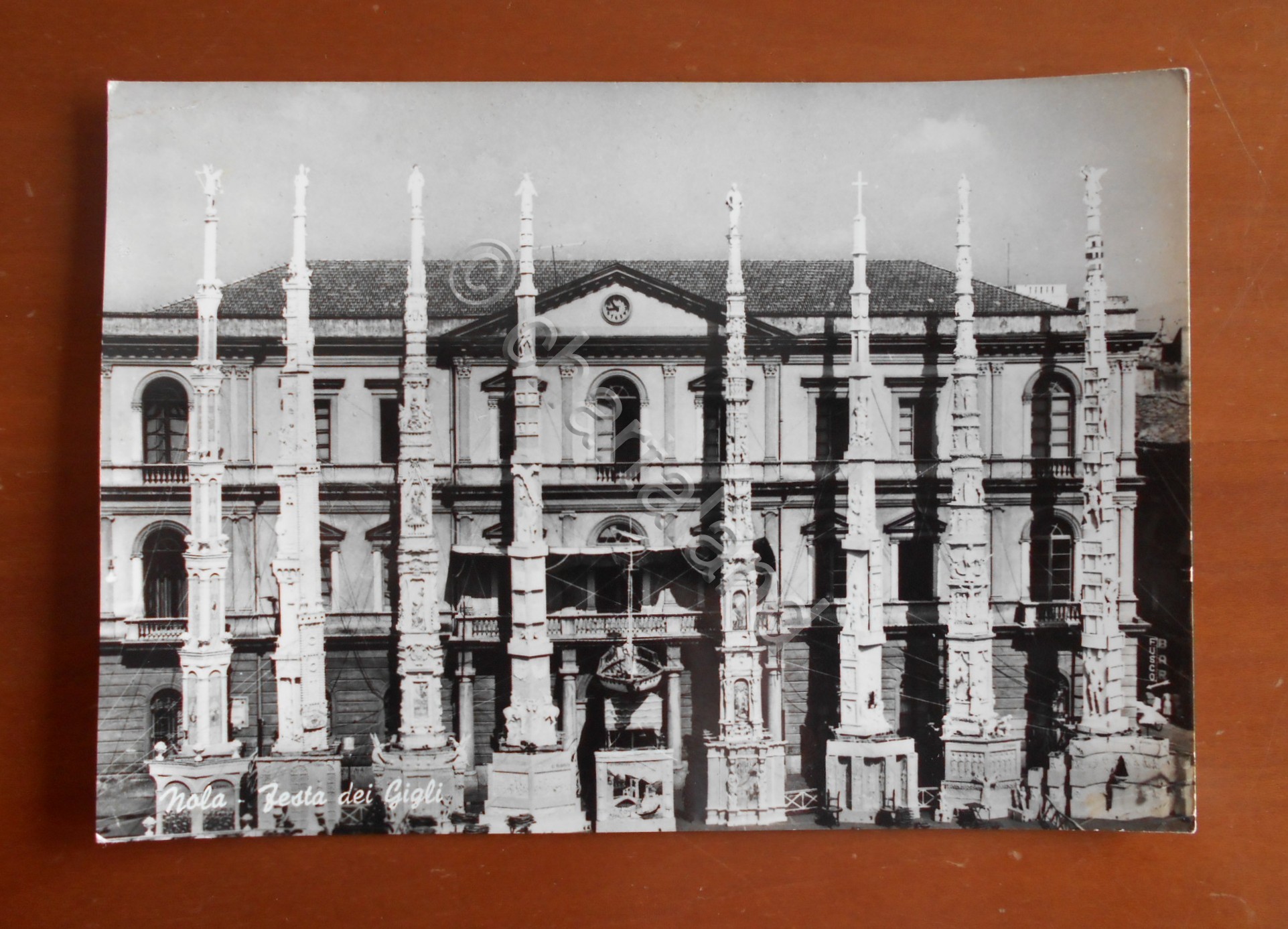 Cartolina Nola (Campania) - Festa dei Gigli - 1961