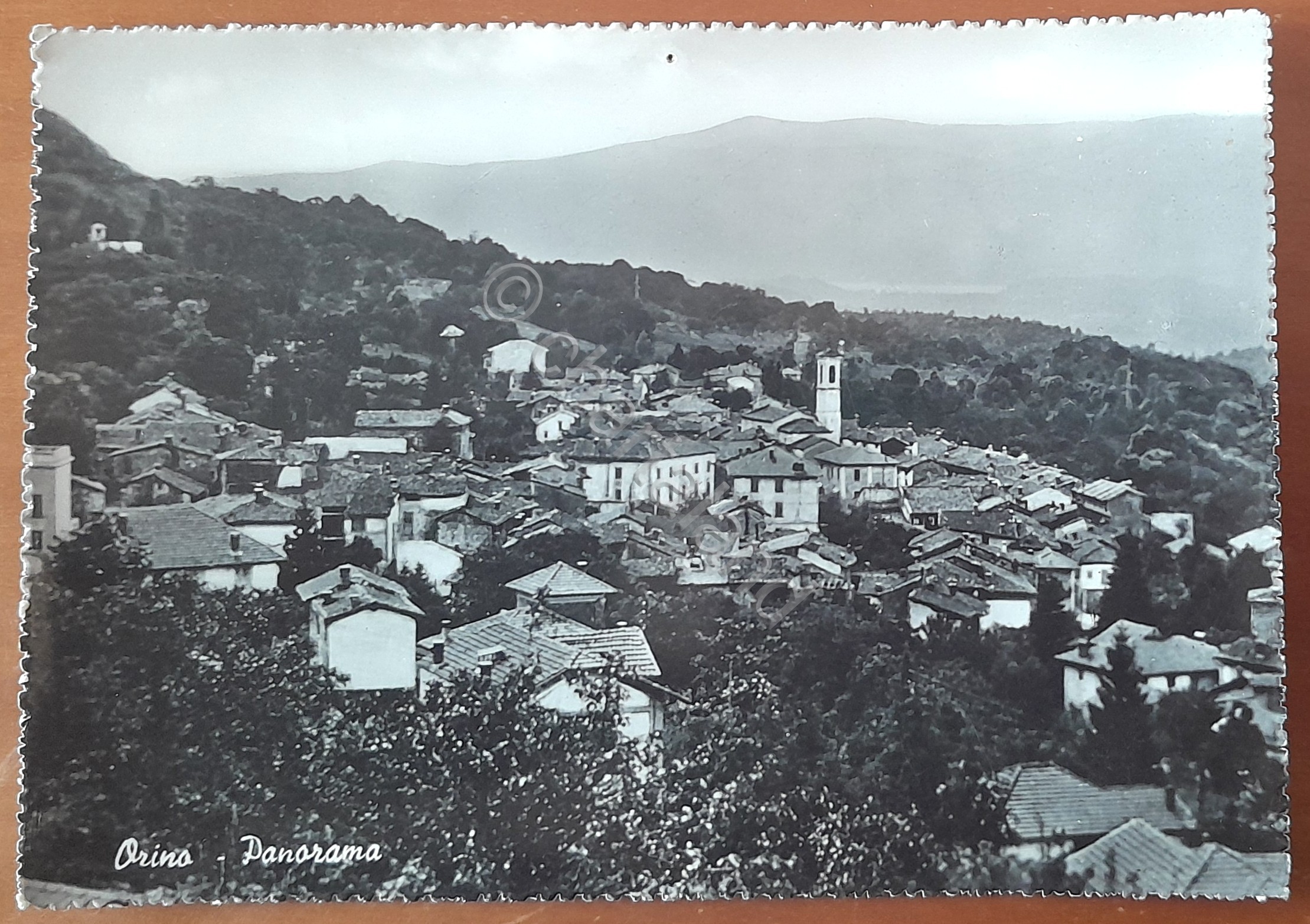 Cartolina Orino - Panorama - 1952
