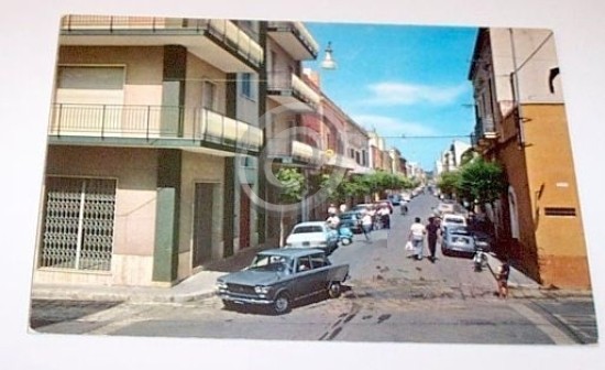 Cartolina Parabita Corso V. Emanuele Lecce 1964.