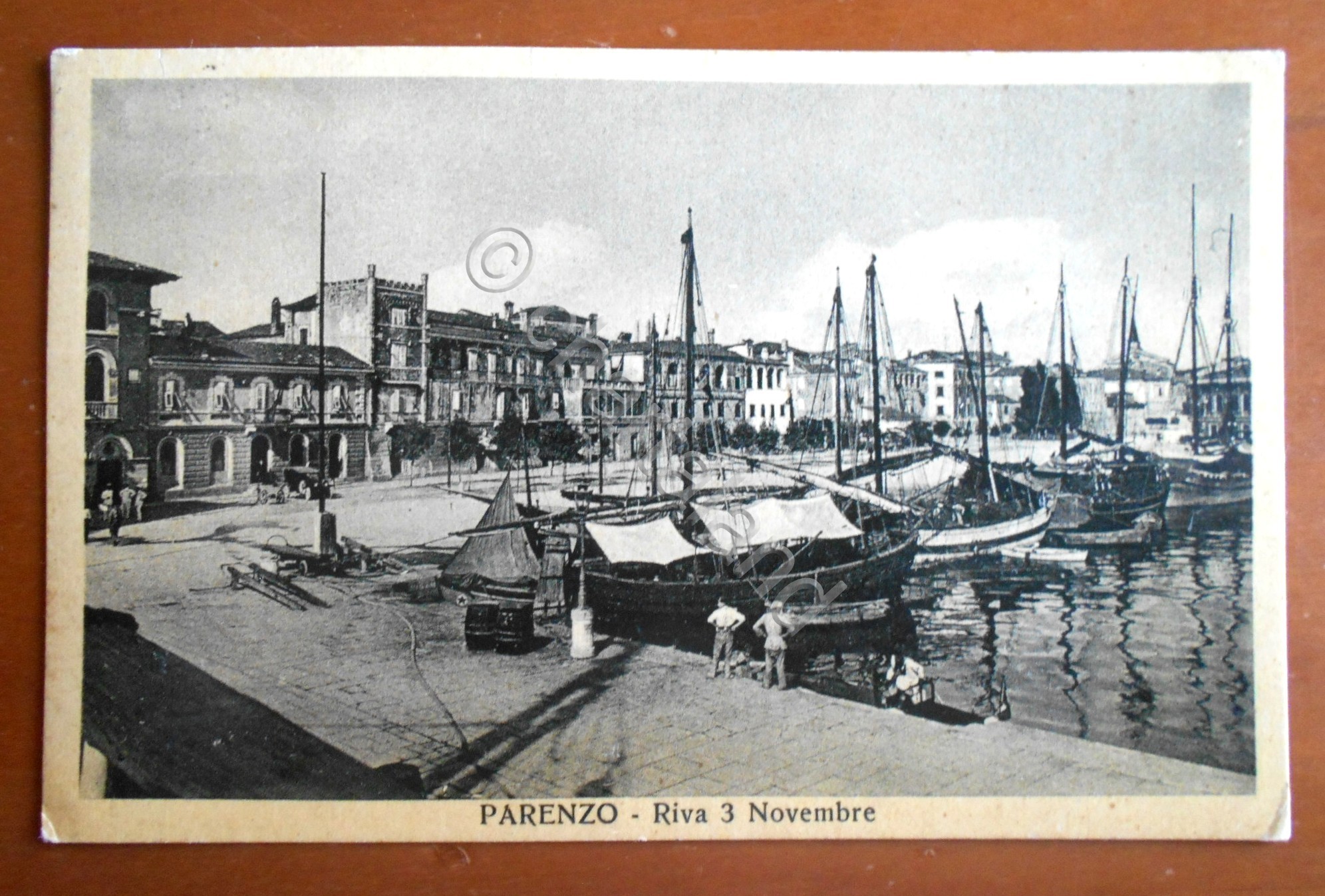 Cartolina Parenzo - Riva 3 novembre - 1936