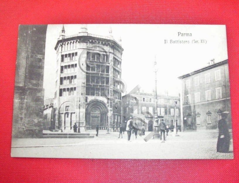 Cartolina Parma - Il Battistero 1930 ca