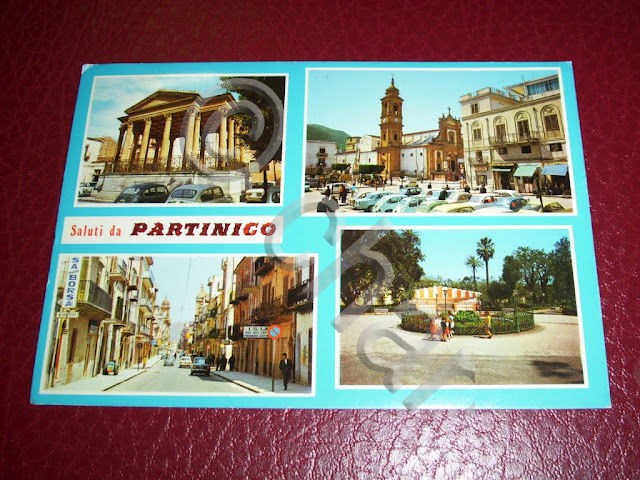 Cartolina Partinico - Vedute diverse 1971