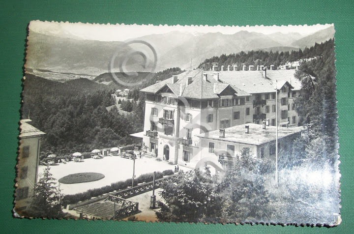 Cartolina Passo della Mendola - Gruppo di Brenta 1952