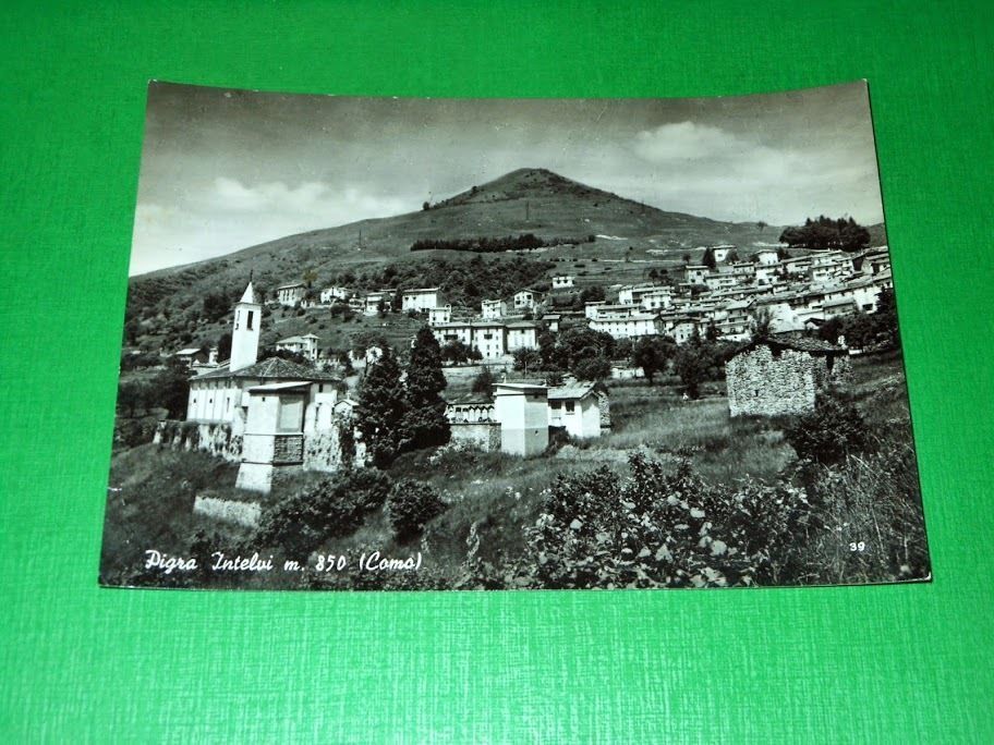 Cartolina Pigra Intelvi ( Como ) - Panorama 1960 ca.