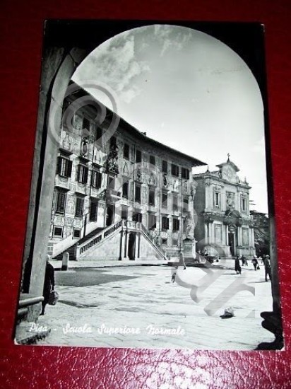 Cartolina Pisa - Scuola Superiore Normale 1954.