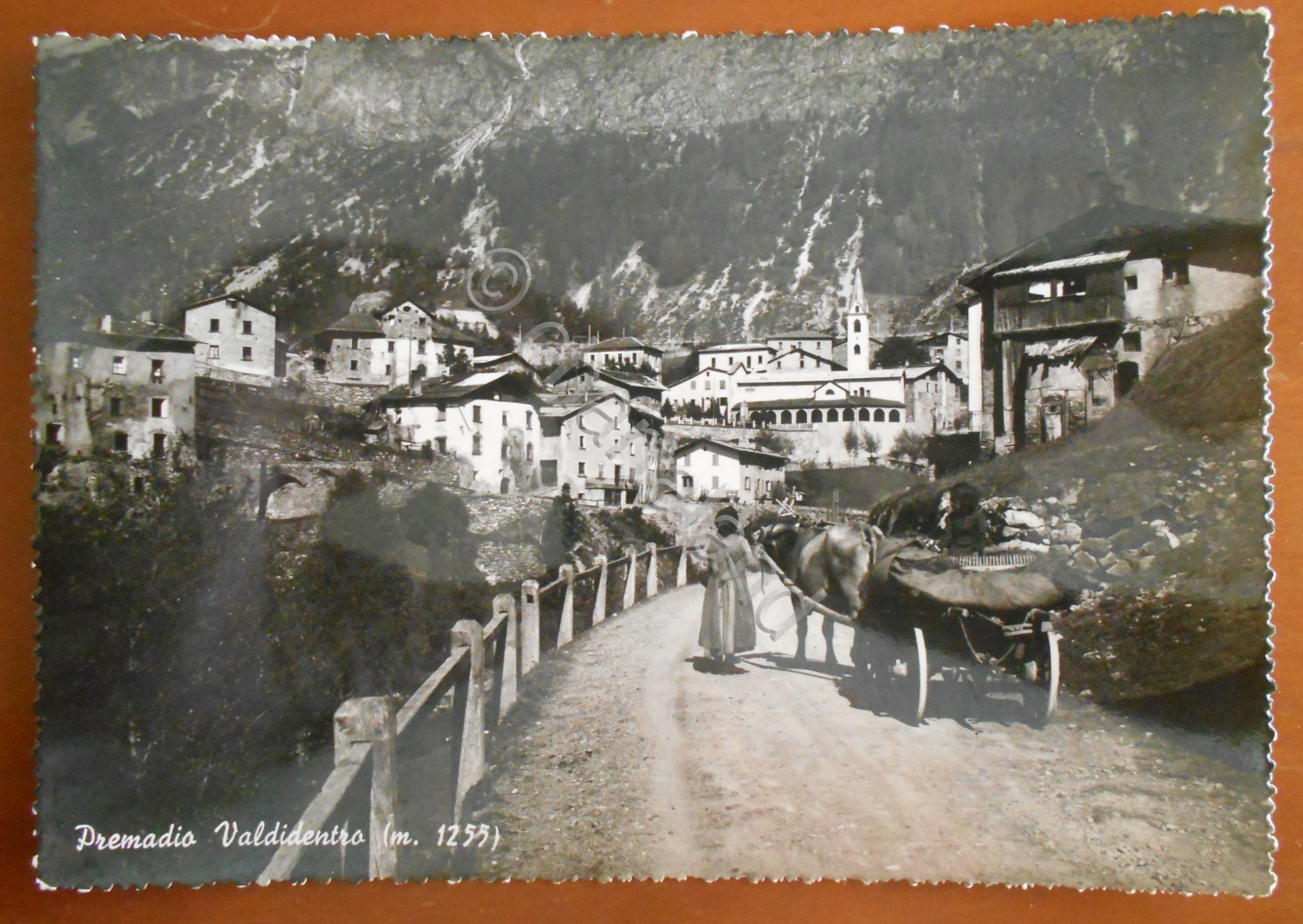 Cartolina Premadio Valdidentro (Lombardia) (m. 1255) - 1950 ca.
