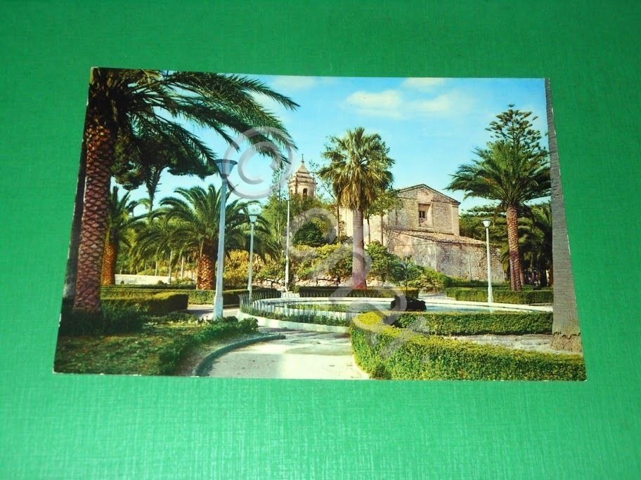 Cartolina Ragusa - Villa Iblea 1960 ca.