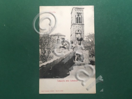Cartolina Ravello - Campanile Della Cattedrale - 1903 ca.