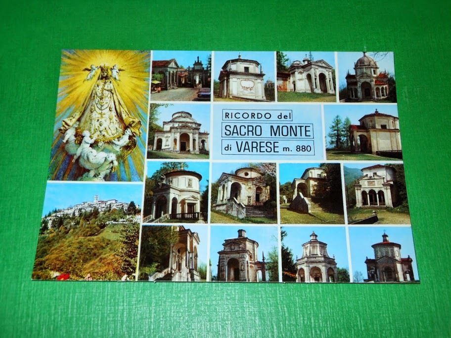 Cartolina Ricordo del Sacro Monte di Varese - Vedute diverse …