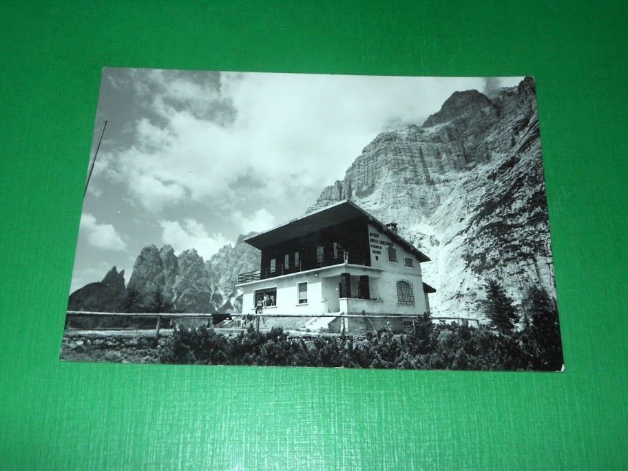 Cartolina Rifugio Bruto Carestiato - Veduta 1961.
