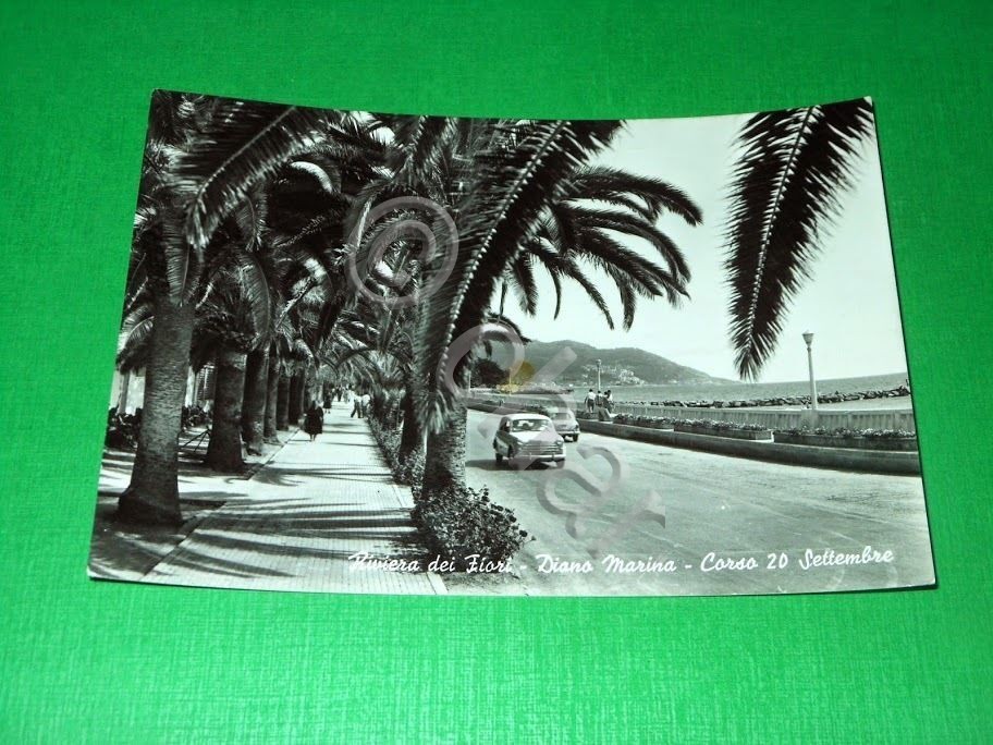 Cartolina Riviera dei Fiori - Diano Marina - Corso 20 …