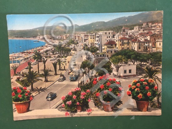 Cartolina Riviera Dei Fiori - Varazze - Corso Matteotti - …