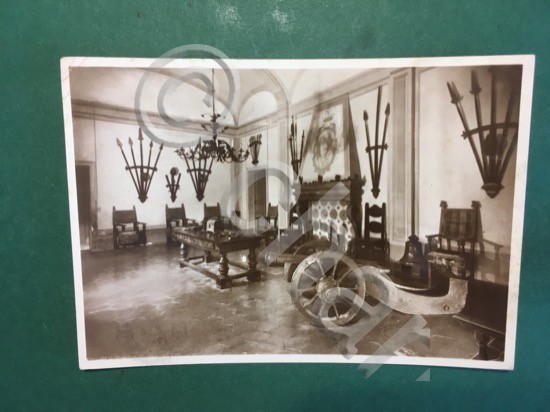 Cartolina Rocca Di Sorgano - Parma - Sala D'Armi - …