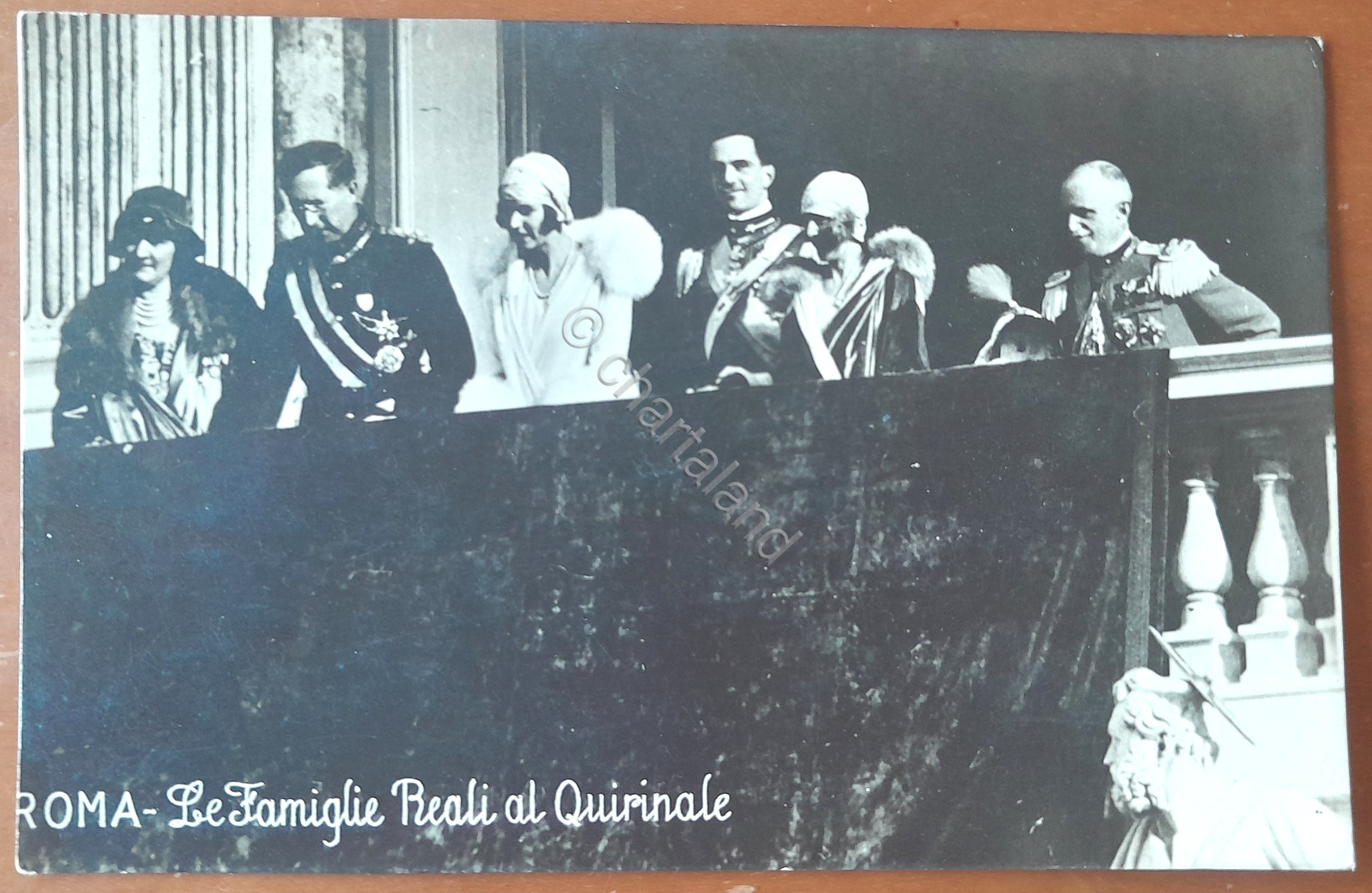 Cartolina Roma - Le Famiglie Reali al Quirinale - 1930 …