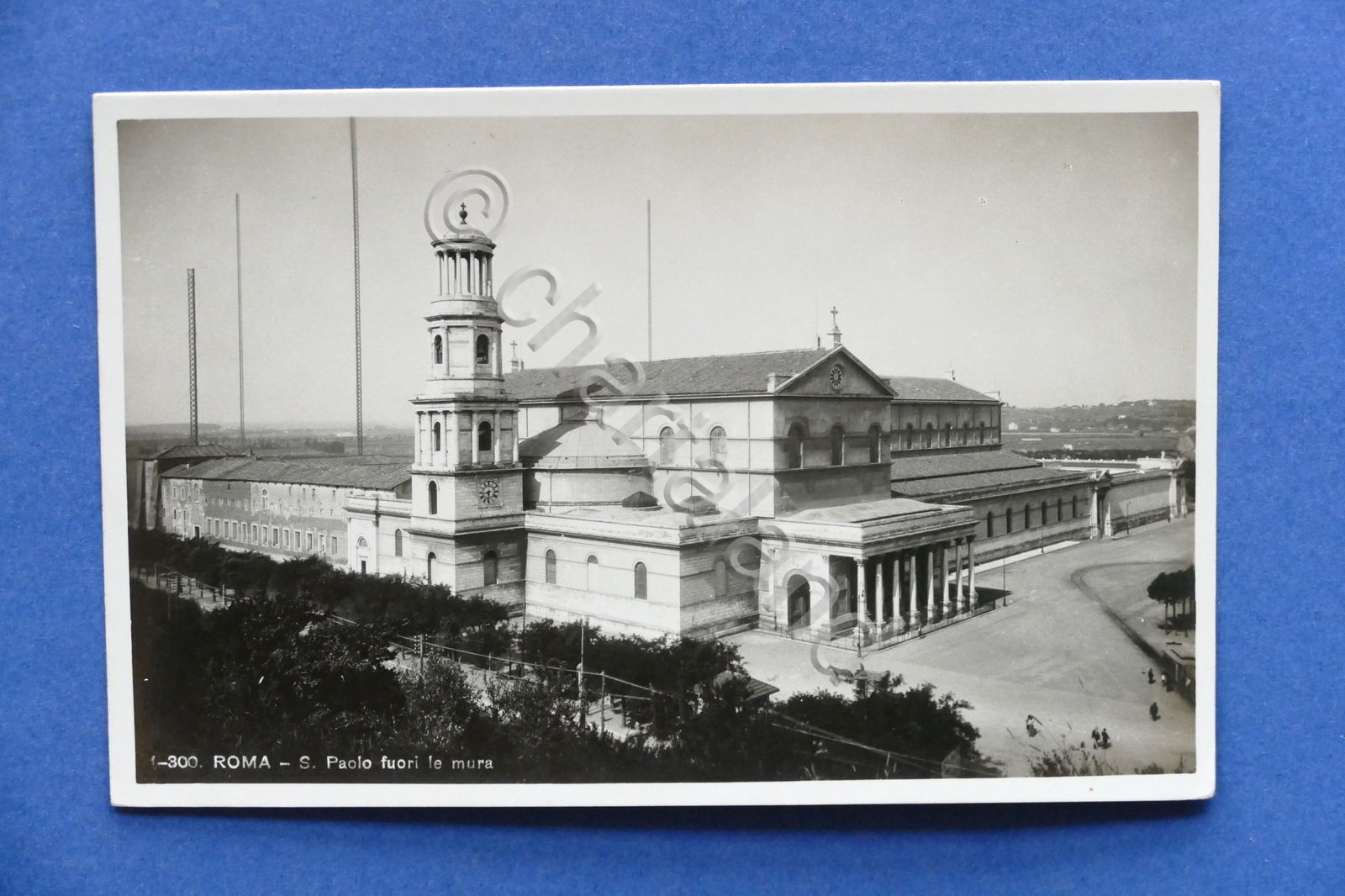 Cartolina Roma - S. Paolo fuori le mura - 1935 …