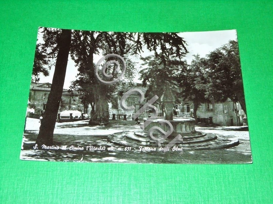 Cartolina S. Martino al Cimino ( Viterbo ) - Fontana …