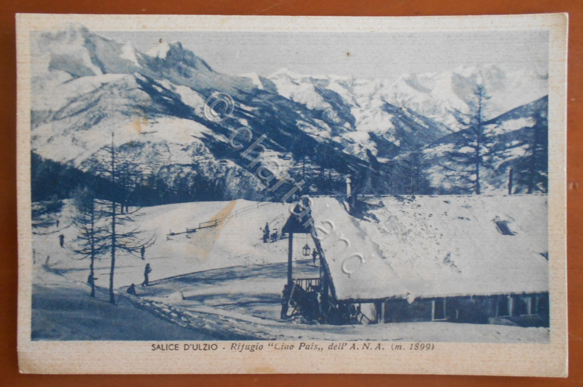 Cartolina Salice d' Ulzio - Rifugio Ciao Pais dell' A. …