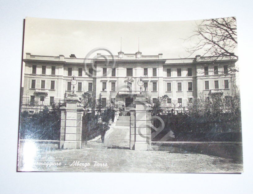 Cartolina Salsomaggiore - Albergo Porro 1953