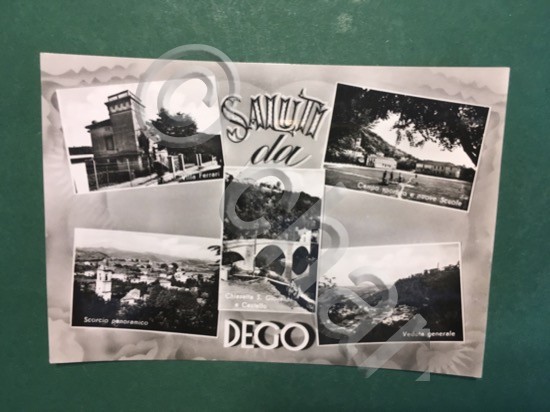 Cartolina Saluti Da Dego - 1960 ca.