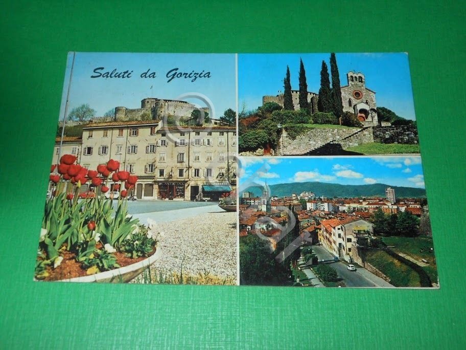 Cartolina Saluti da Gorizia - Vedute diverse 1979