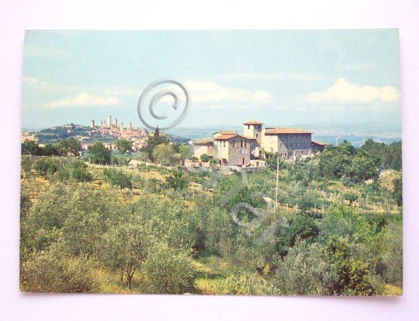 Cartolina San Gimignano ( Siena ) - Panorama 1974.
