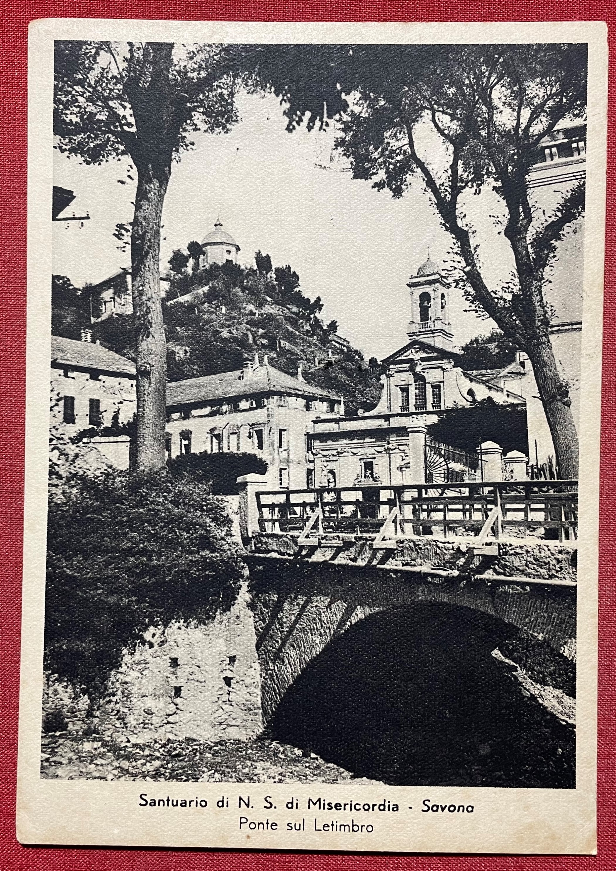Cartolina Santuario di N. S. di Misericordia - Savona - …
