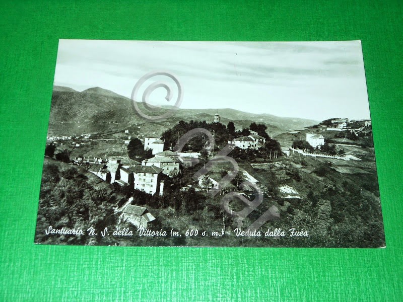 Cartolina Santuario di Nostra Signora della Vittoria - Veduta 1955 …