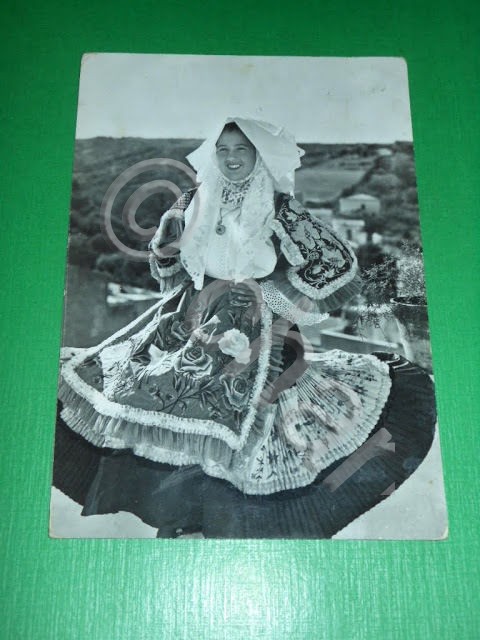 Cartolina Sardegna - Costume di Sennori 1958.