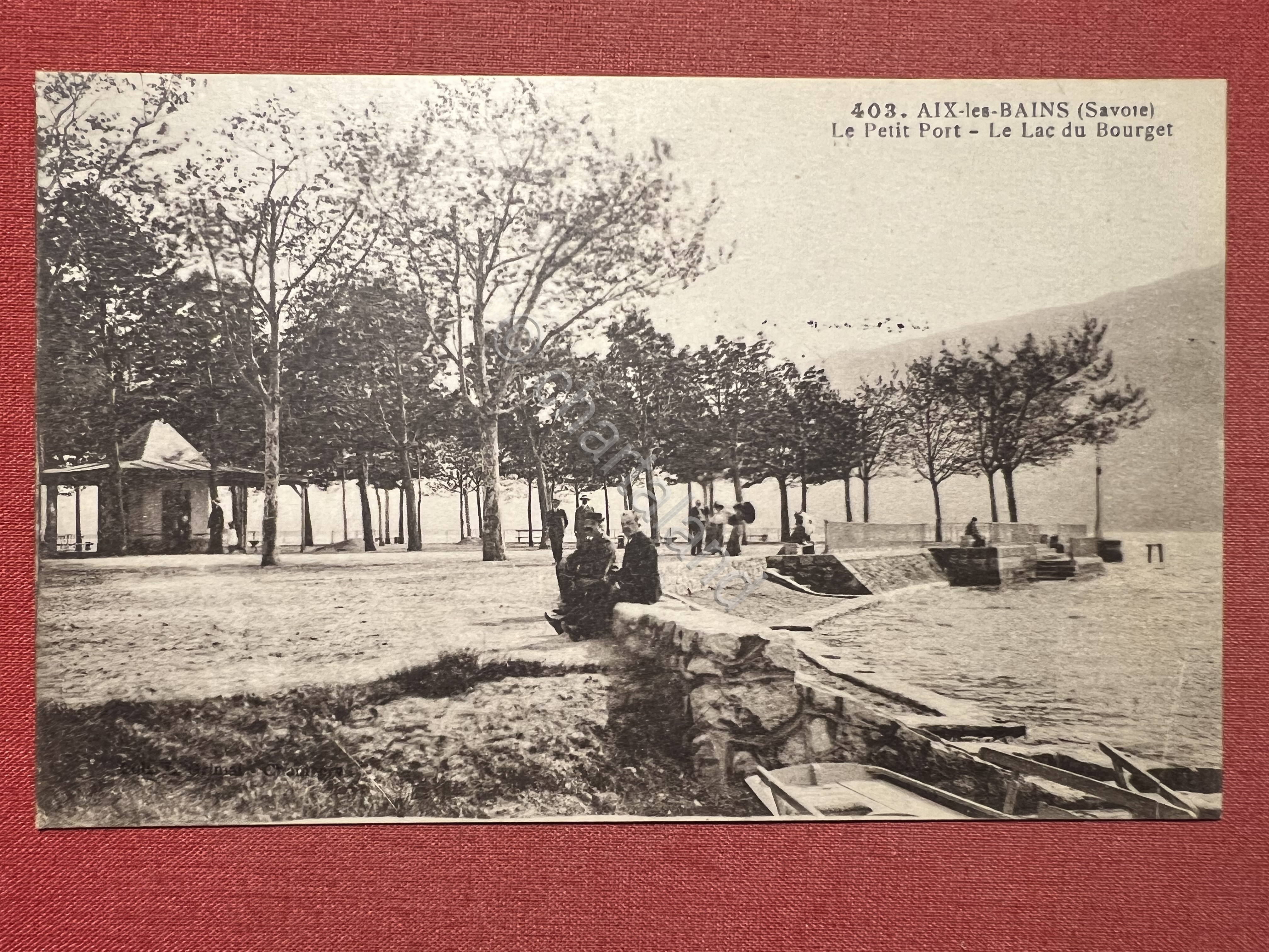 Cartolina Savoie - Aix-Les-Bains - Le Petit Port - Le …