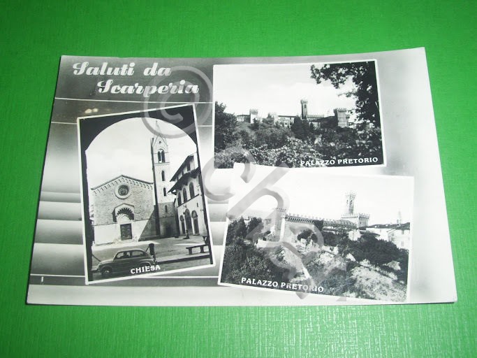 Cartolina Scarperia ( Firenze ) - Vedute diverse 1964.