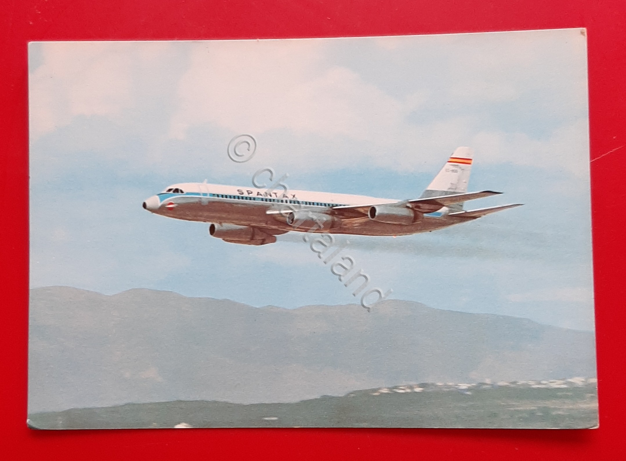 Cartolina Spantax - 1980