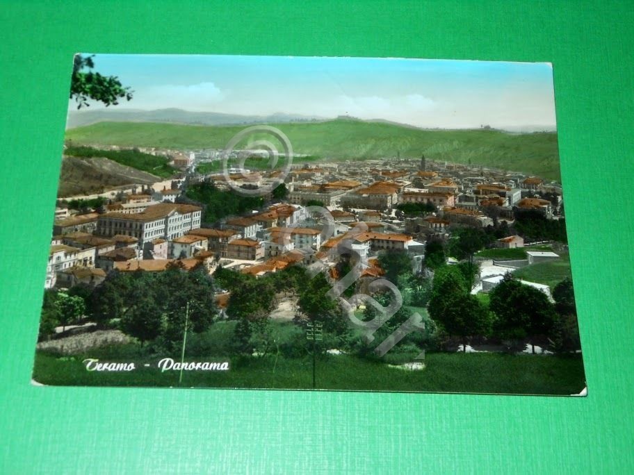 Cartolina Teramo - Panorama 1955 ca.