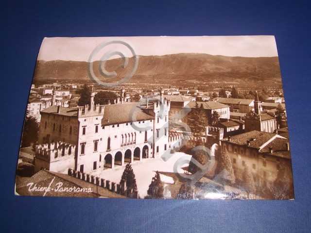 Cartolina Thiene ( Vicenza ) - Panorama 1951.