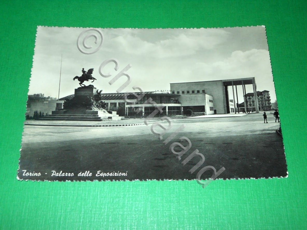 Cartolina Torino - Palazzo delle Esposizioni 1954 - 3