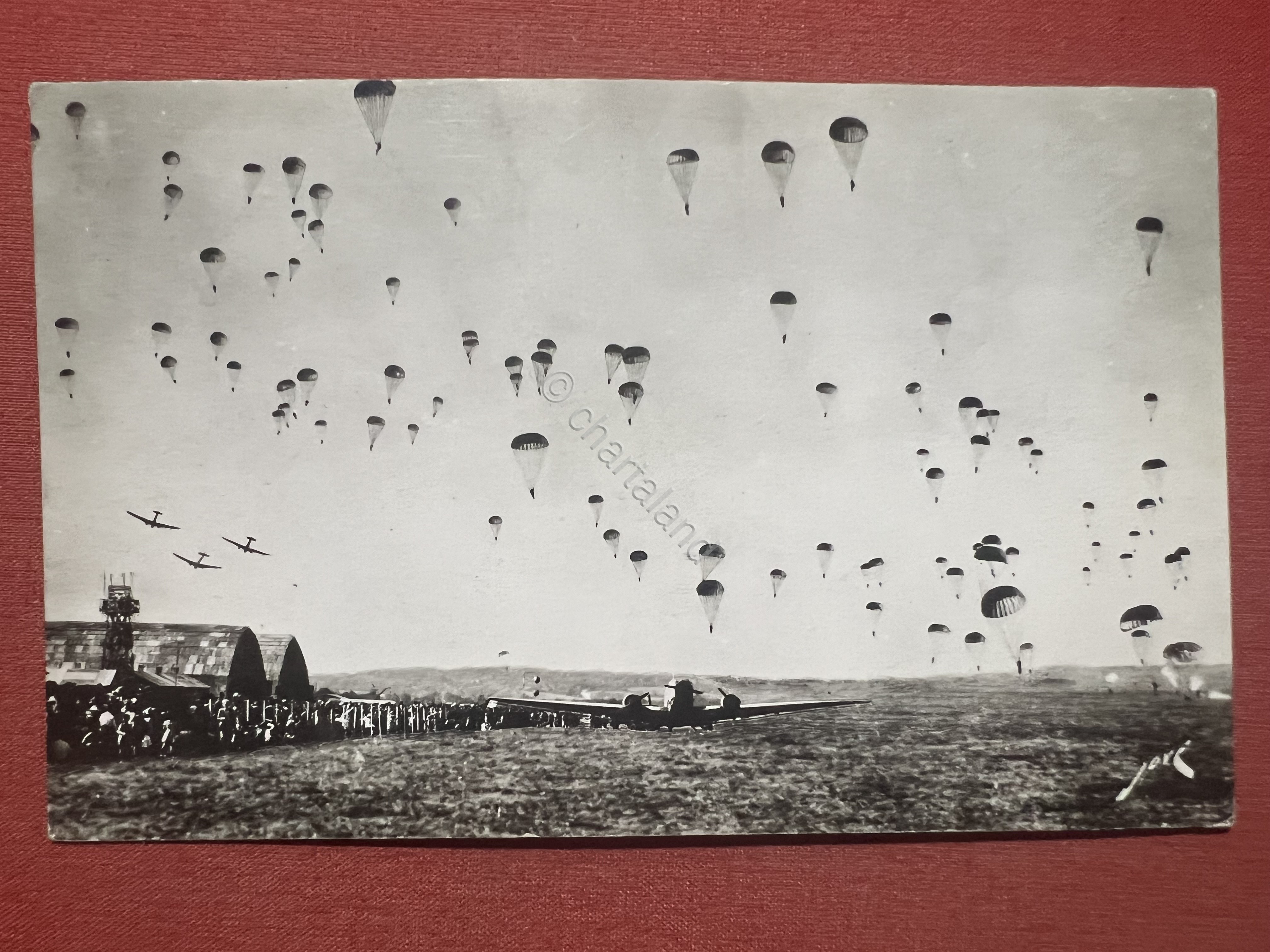 Cartolina Toute La France - 18eme Bat. de Parachutistes au …