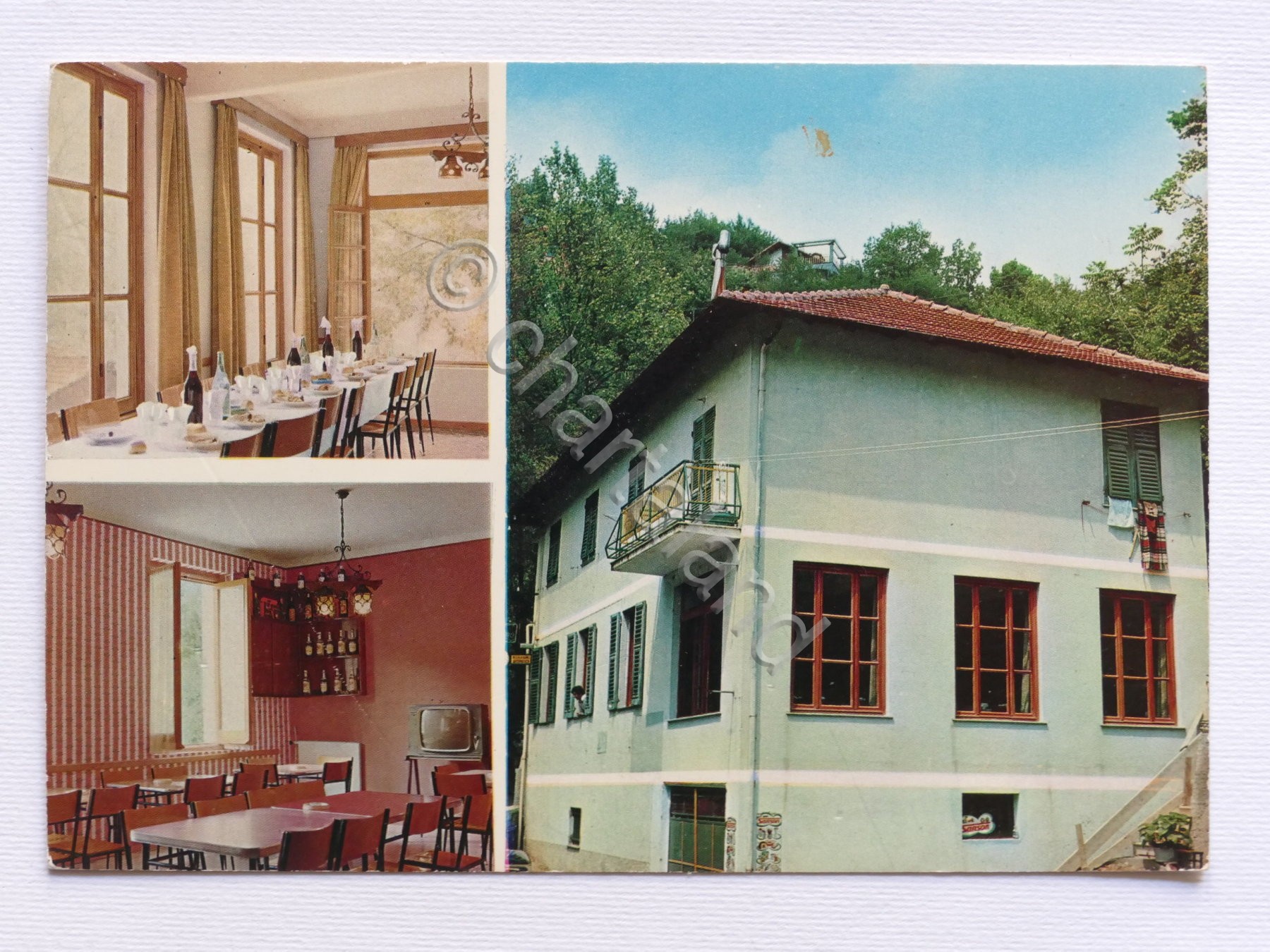Cartolina Trattoria dei Cacciatori - San martino di Paravanico - …