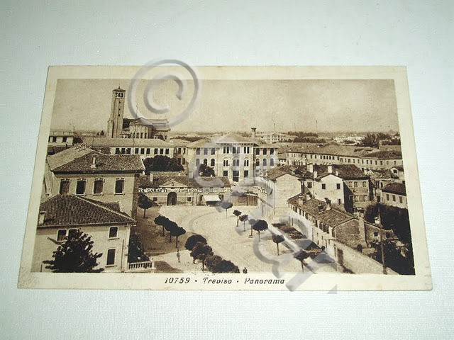 Cartolina Treviso - Panorama 1939.