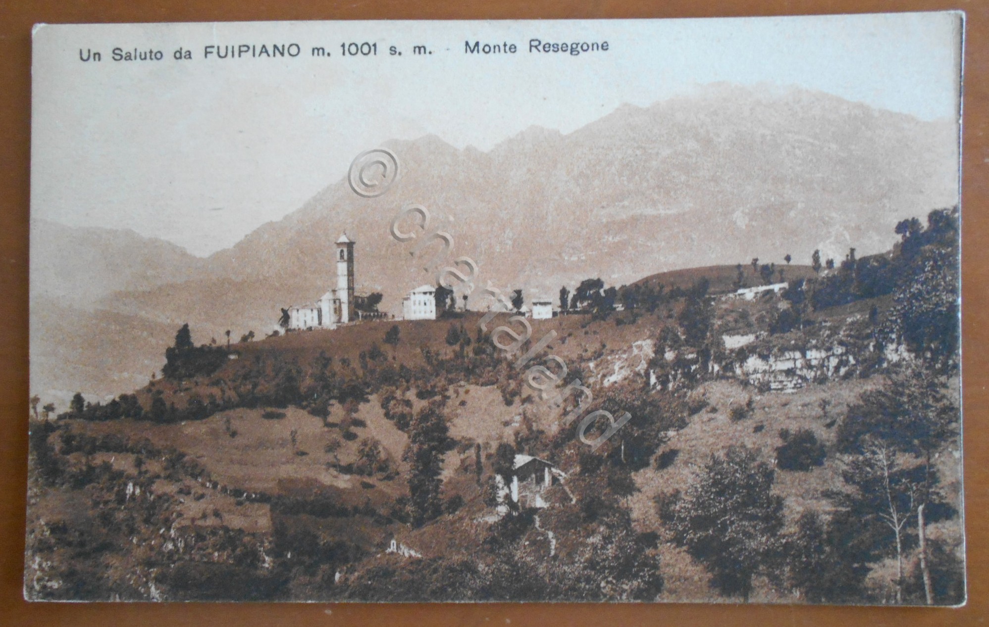 Cartolina Un Saluto da Fuipiano m. 1001 s. m. - …