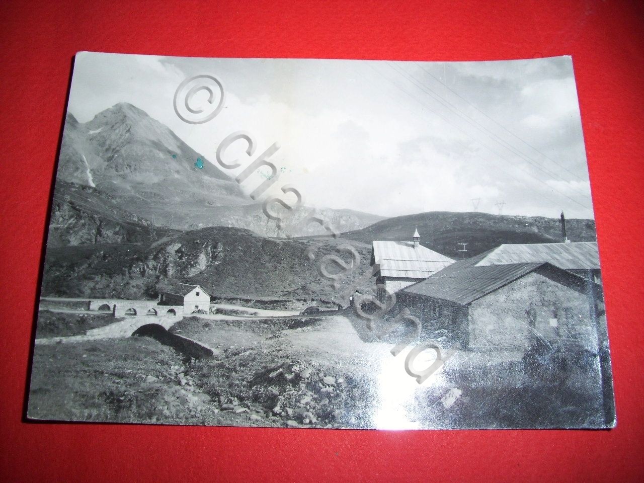 Cartolina Val Formazza - Rifugio Maria Luisa 1955
