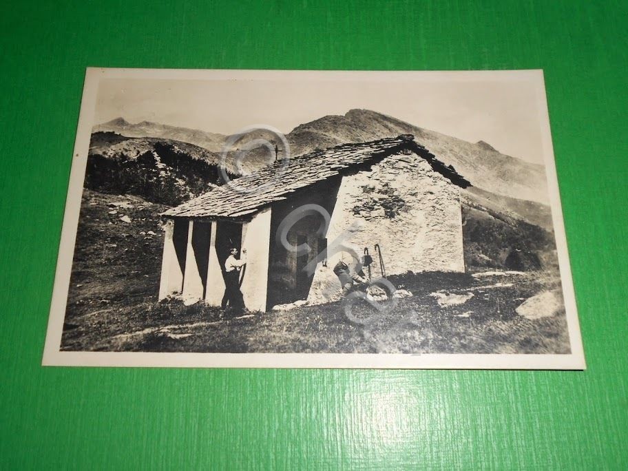 Cartolina Valli di Lanzo - Capella sul Colle della Ciarmetta …