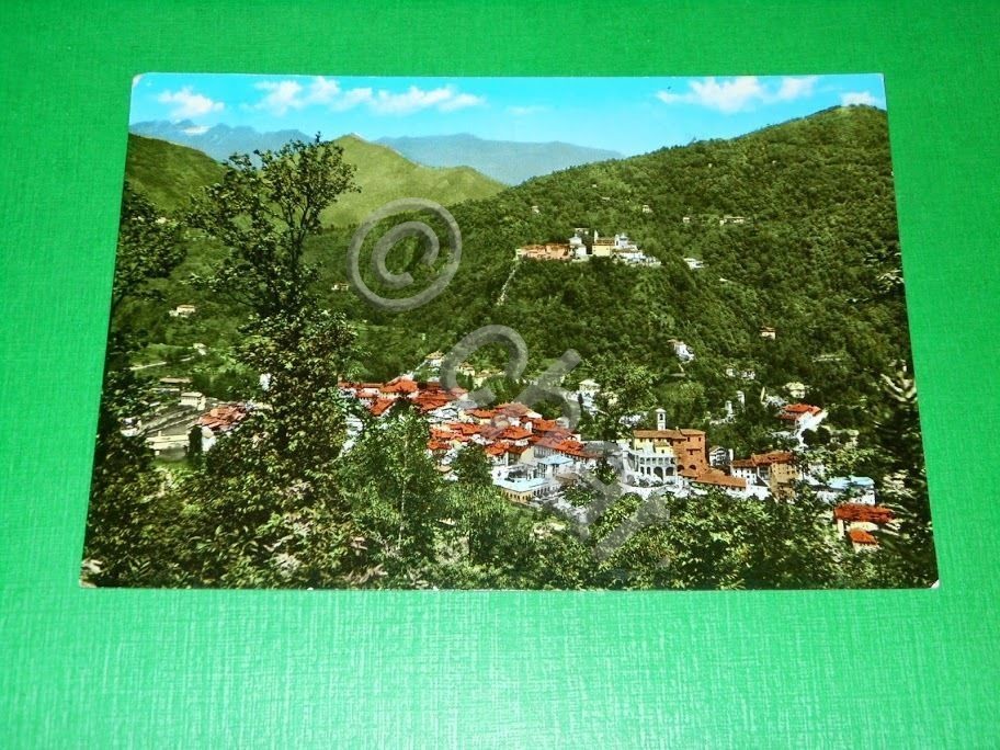 Cartolina Varallo Sesia - Panorama e Sacro Monte 1962.