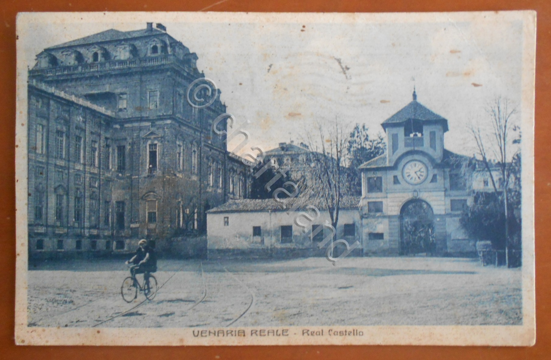 Cartolina Venaria Reale (Piemonte) - Real Castello - 1937
