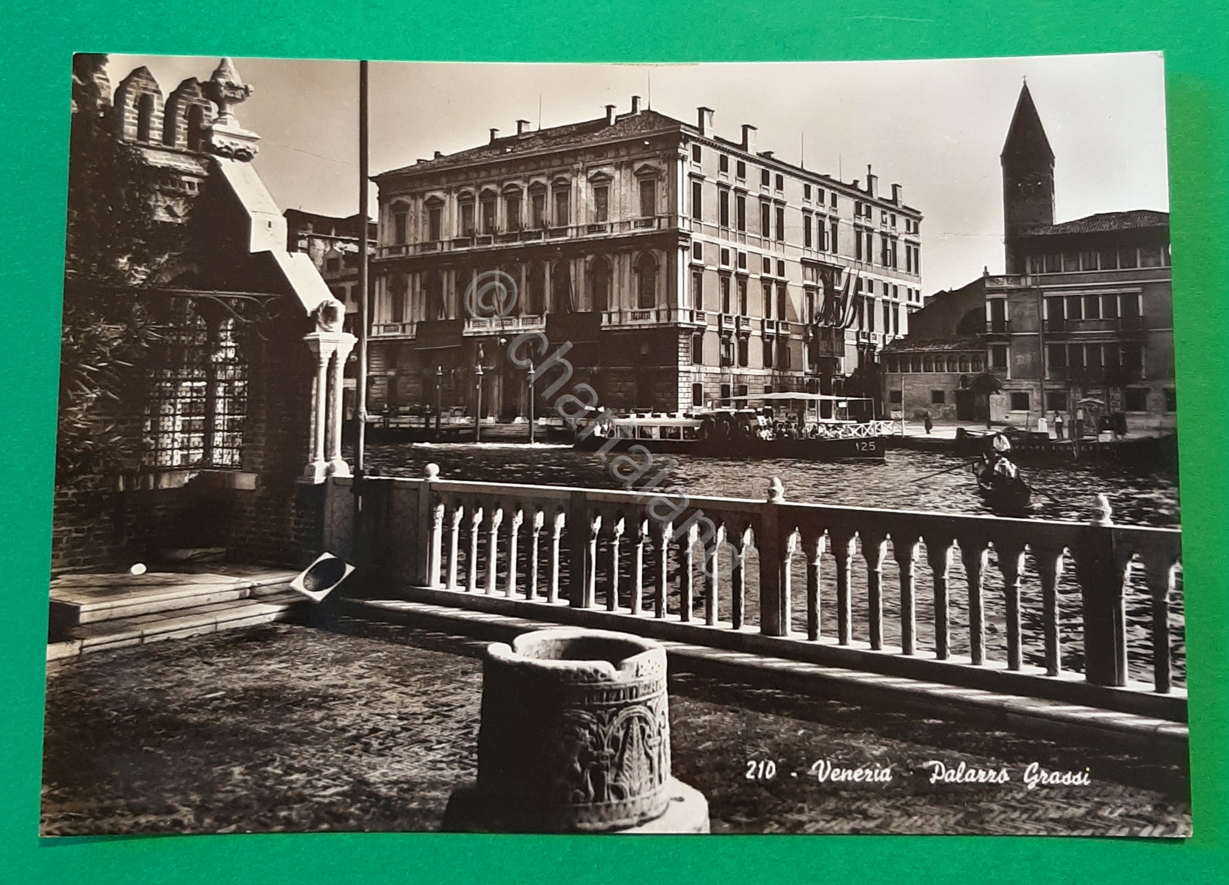 Cartolina Venezia - Palazzo Grassi - 1964