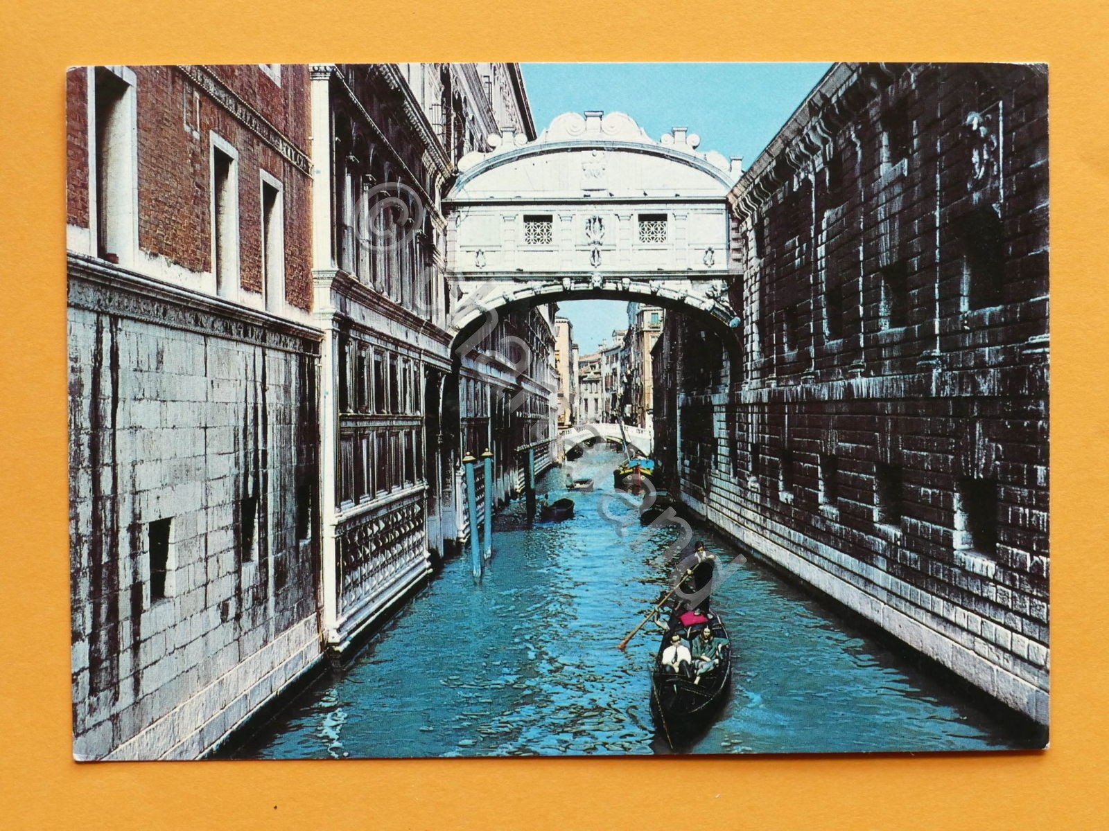Cartolina Venezia - Ponte dei Sospiri - 1981.