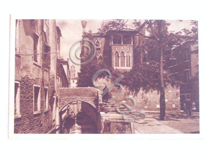 Cartolina Venezia - Rio S. Gregorio 1910 ca.