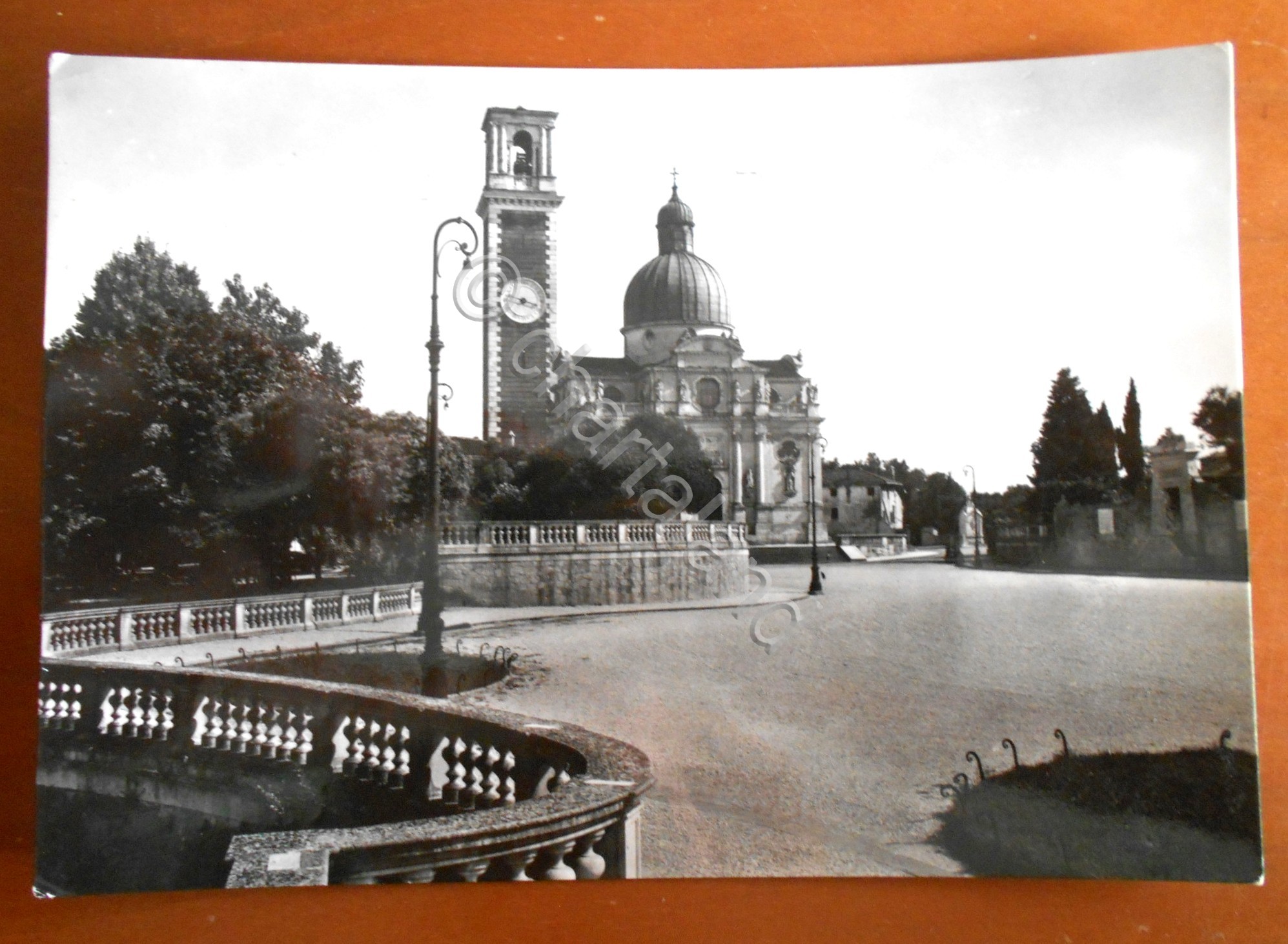 Cartolina Vicenza - Basilica di Monte Berico - 1955